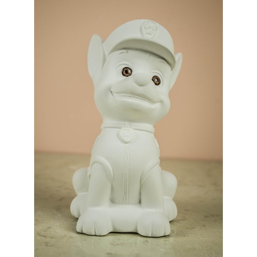 [ALA 1410] Perro Policía 18 cm. Escayola
