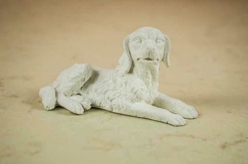[ALA B-04] Figura Perrito 9 cm. Escayola
