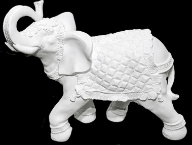 [ALA 9708] Elefante 25 cm. Escayola
