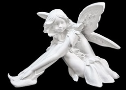 [ALA 9807] Ninfa Sentada 24 cm. Escayola