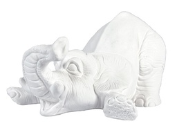 [ALA 4105] Elefante en Pompa 24x13 cm.