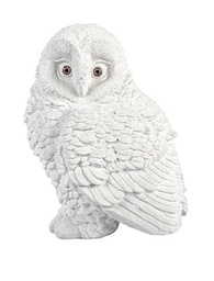 [ALA 9420] Búho con Ojos 22 cm. Escayola