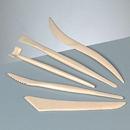 [1822904] Surtido Palillos Modelar Plástico 13-17cm. (5 pzs.) Efco