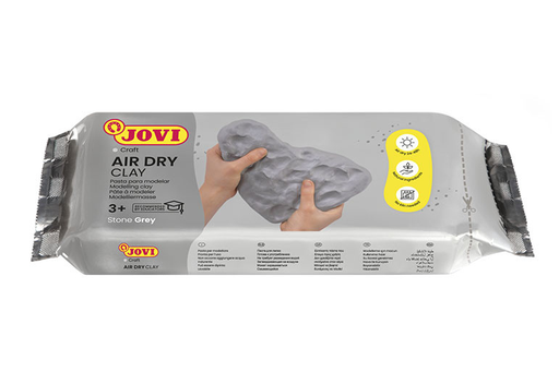 [83G] Pasta de Modelar Gris Air Dry Clay 250 gr. Jovi