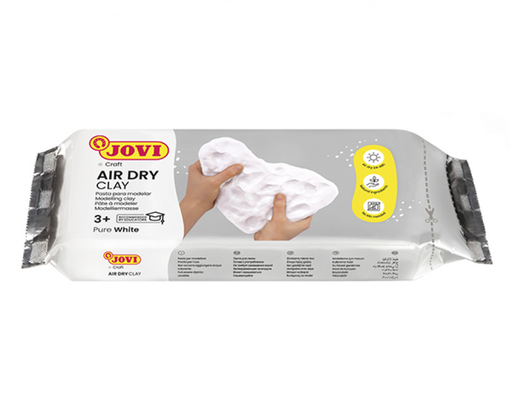 [86] Pasta de Modelar Blanca Air Dry Clay 1 Kg. Jovi