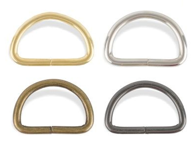 Anilla "D" Piquete 20 mm. Metal