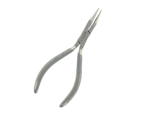 [E4608] Tenaza Bisutería Acero Triple Función 130 mm.