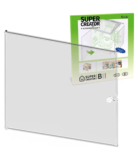 [DWP05] Puerta Protección Metacrilato para Modelos -Super Store- Rolife Robotime