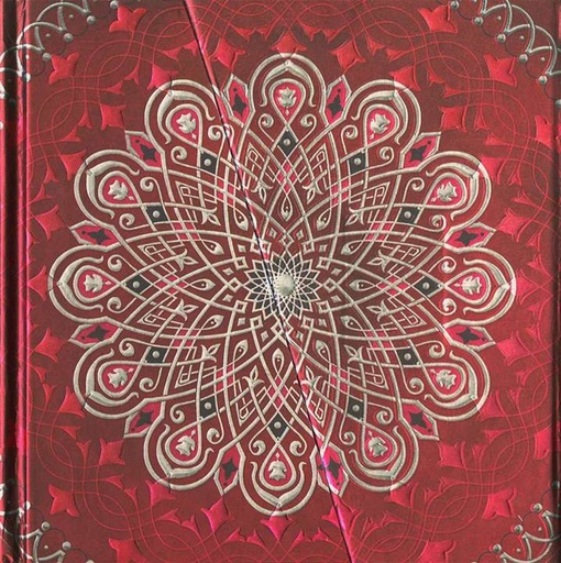 [B0004001] Cuaderno Viaje 17,5 x 17,5 cm. 144 páginas -Mandalas 1- Boncahier
