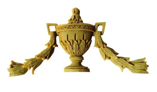 [1996] Adorno Poliuretano -Copa- 25 x 13 cm.