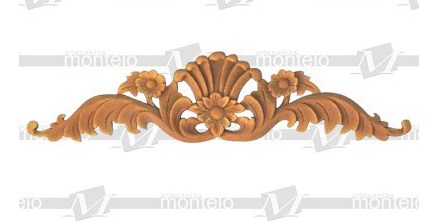 [1462] Adorno Poliuretano -Talla- 44 x 11 cm.