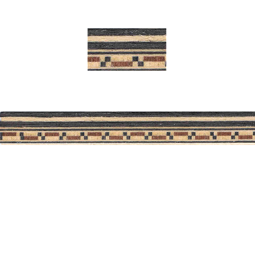 Greca Marquetería / Taracea 11 x 500 mm. Mod. 122