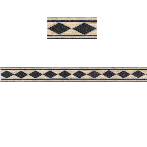 Greca Marquetería / Taracea 8 x 500 mm. Mod. 165-N
