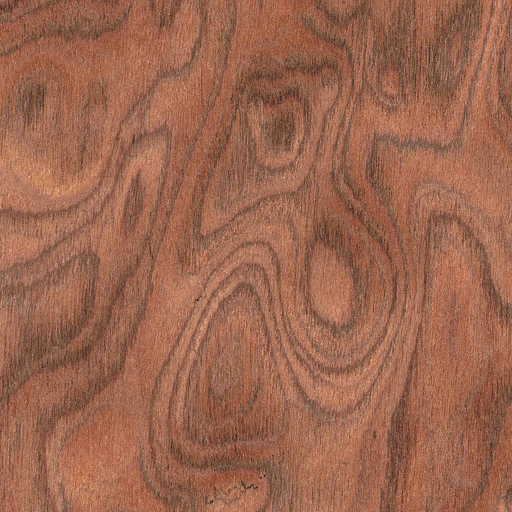 [35796] Chapa Madera Raiz Imbuia Roja 29 x 61 cm. Taracea 0,60 mm. (Anular)