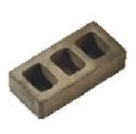[10211] Ladrillo "Gero Oscuro" 1:10 15x30x10 mm. Domus Kits (100 pzs.)