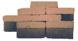[03030] Muro Irregular -Opus Vitatum- 15x4x10 mm. Domus Kits (150 pzs.)