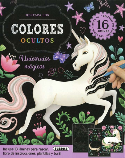 [S6065002] Colores Ocultos -Unicornios Mágicos- Susaeta Ediciones
