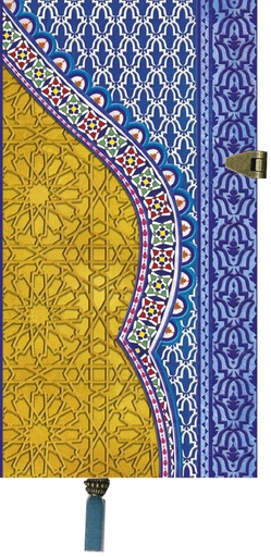 [B0010003] Cuaderno Viaje 9,5 x 18,2 cm. 144 páginas -Las Mil y Una Noches 3- Boncahier 