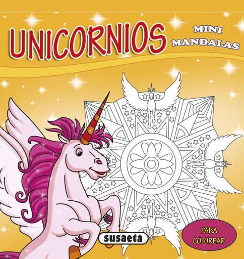 [S6018004] Mini Mandalas -Unicornios- Susaeta