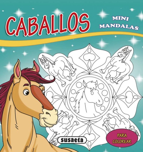 [S6018003] Mini Mandalas -Caballos- Susaeta
