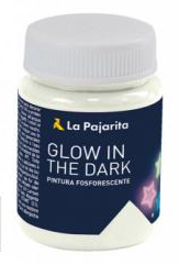 Pintura Fosforescente -Color Neutro- Glow in the Dark Pajarita