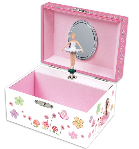 [43501] Caja Joyero -Niña Flores-