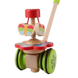 [E0341] Arrastre Infantil Madera -Jardín- Hape