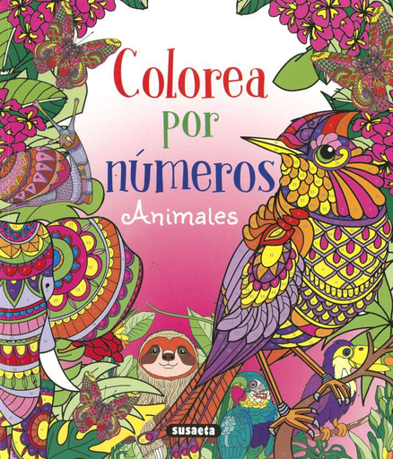 [S3670002] Colorea Por Números -Animales- Susaeta Ediciones