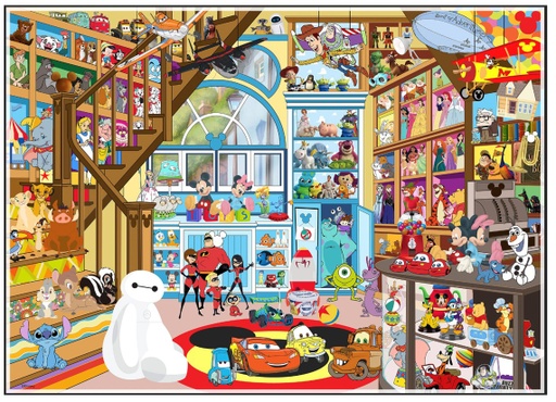 [16734 0] Puzzle 1000 piezas -Tienda de Juguetes Disney- Ravensburger