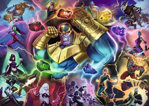 [16904 7] Puzzle 1000 piezas -Villainous: Thanos- Ravensburger