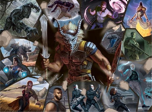 [16906 1] Puzzle 1000 piezas -Villainous: Killmonger- Ravensburger