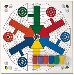 [T-138/6A] Parchís 6 Jugadores con Accesorios 40 x 40 x 1 cm. Cayro