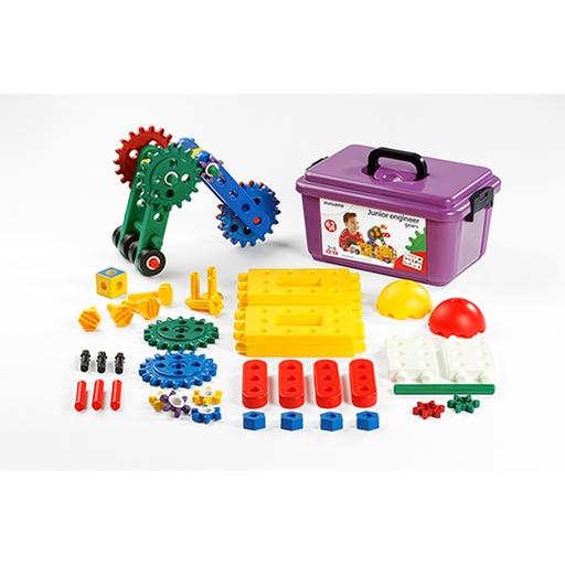 [95003] Juego Engranajes "Engineer Gears" (62 pzs.) Miniland