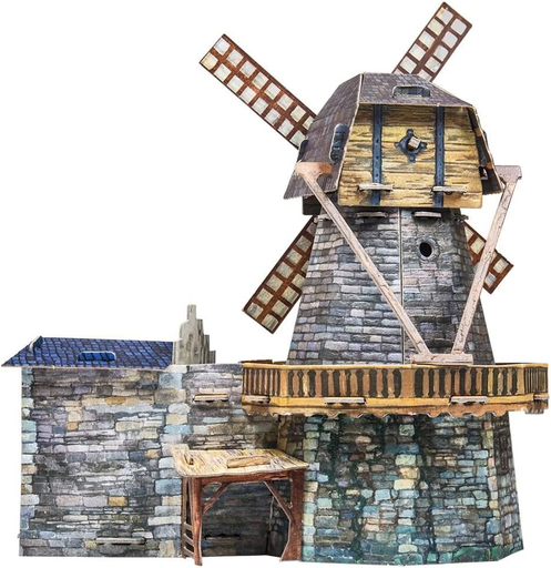 [14273] Kit Construcción Cartón -Molino de Viento- Clever Paper