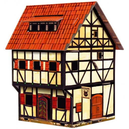[213] Kit Construcción Cartón -Taberna Medieval- Clever Paper