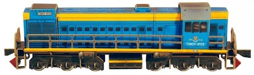 [293] Kit Construcción Cartón -Locomotora TEM-2u- E:1/87 Clever