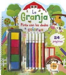 [S6088002] Pinta con los Dedos: La Granja - Susaeta Ediciones
