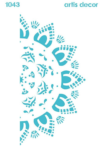 [1421003009] Plantilla Stencil 30 x 40 cm. -Mandala- Artis Decor
