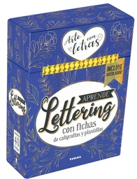 [T0054008] Aprende Lettering -Fichas de Caligrafía y Plantillas- Ediciones Tikal