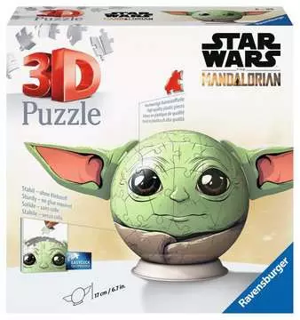 [11556 3] Puzzle 3D Puzzle Ball -Mandalorian- Ravensburger