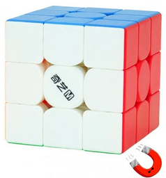 [761052] Cubo 3x3 M Pro Negro Magnético Qiyi
