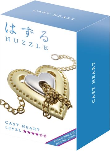 [5052] Rompecabezas Huzzle Cast -Heart- Hanayama