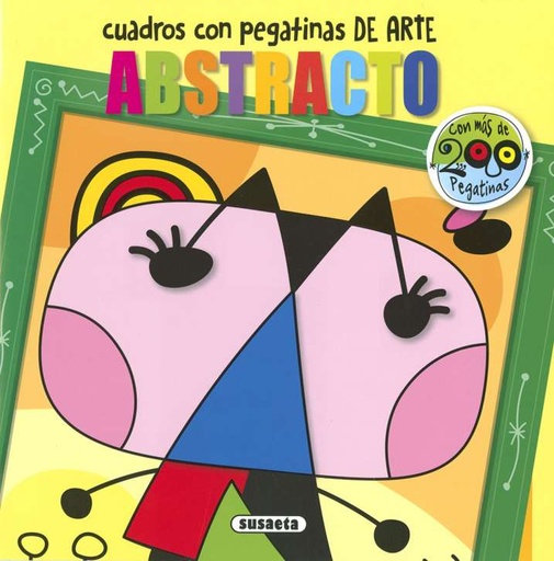 [S3454002] Cuadros con Pegatinas de Arte: Abstracto - Susaeta