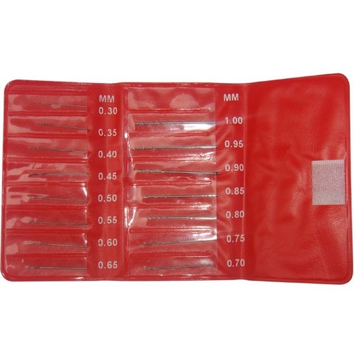 [11501] Juego 15 MiniBrocas 0,30 - 1,00 mm. HSS