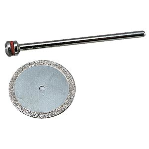 [28840] Hoja Sierra Circular Mini Diamante 20 mm. + Vástago Proxxon
