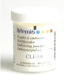 [VIPO01] Polvo Embossing Transparente 25 ml. -Artemio-