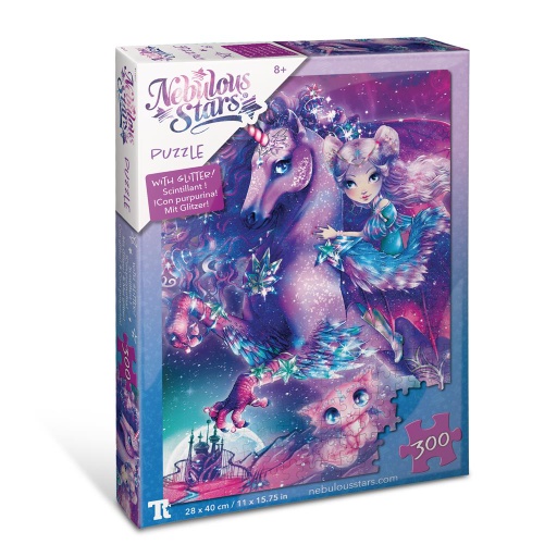 [11671] Puzzle 300 piezas Brillante Glitter -Nebulia & Horse- Nebulous Stars