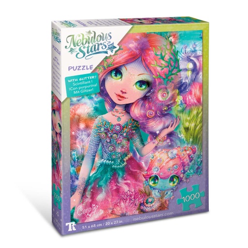 [11682] Puzzle 1000 piezas Brillante Glitter -Coralia & Lyria- Nebulous Stars