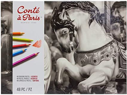 [3013645000172] Estuche 48 Lápiz Pastel Colores - Conté à París