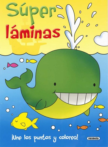 [S6032001] Super Láminas -Une y Colorea- Susaeta